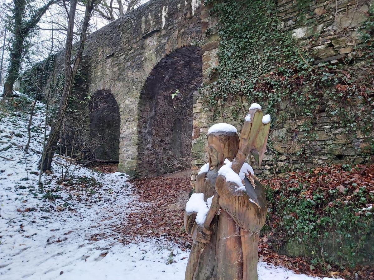 Charmanter Fachwerktraum An Der Stadtmauer Stromberg  Esterno foto